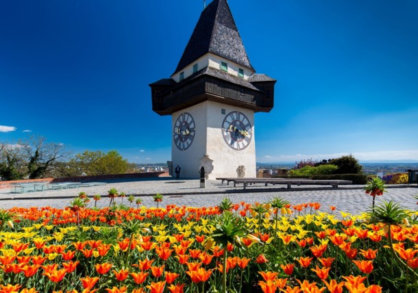     Uhrturm – toranj sa satom Graz 