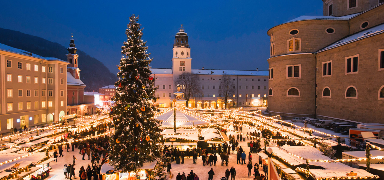 Mercado de Navidad Christkindlmarkt en Salzburgo 