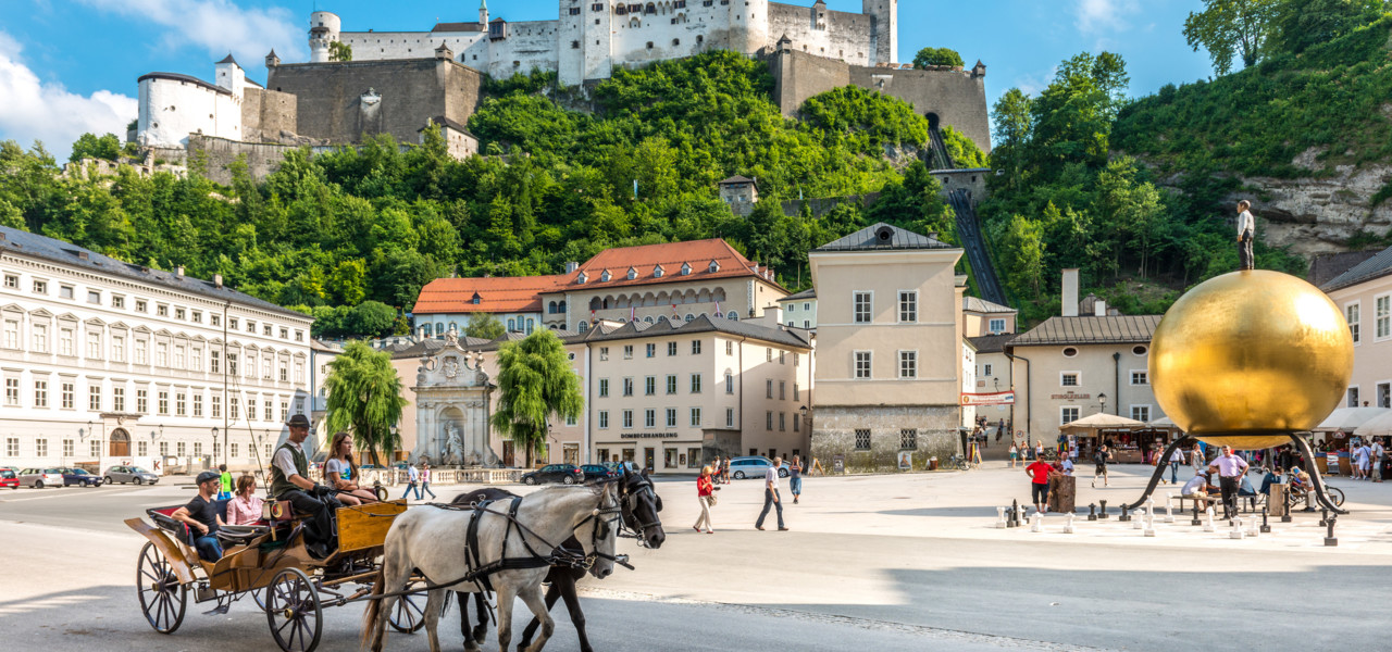 오스트리아 관광청: 세계문화유산 도시인 잘츠부르크에서 호화로운 휴일을!
