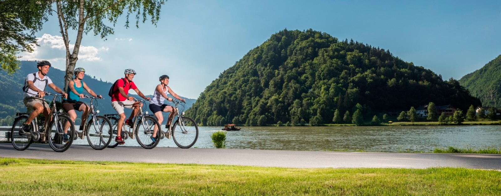 オーストリアのドナウ自転車道