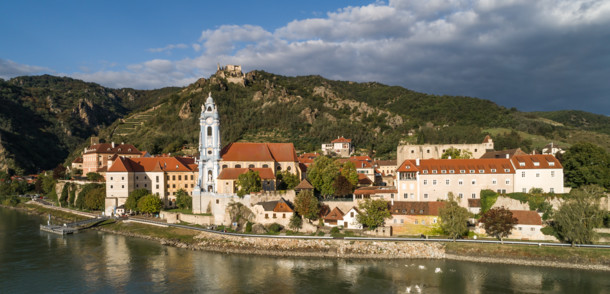     View of Dürnstein in the Wachau region 