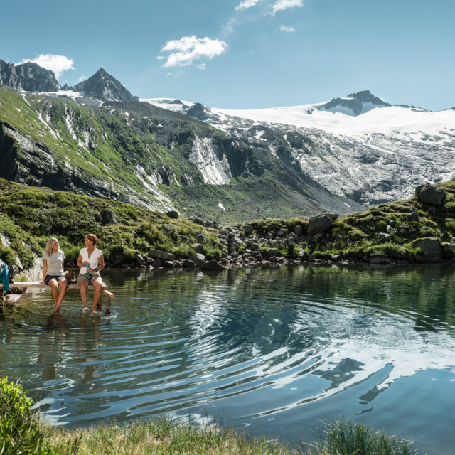     Mountain lake in Tirol 