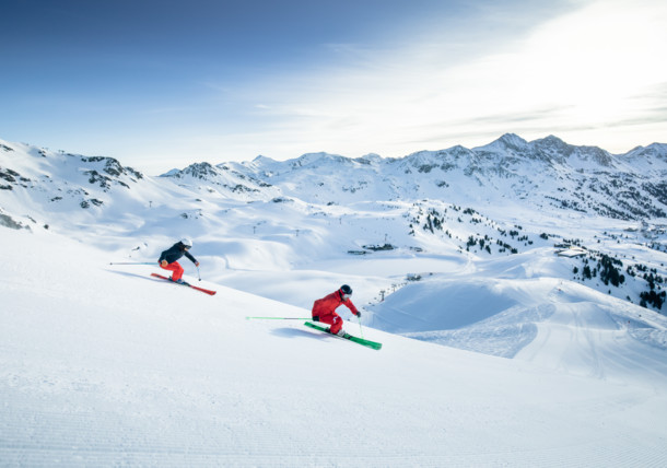 Skiing, Obertauern 