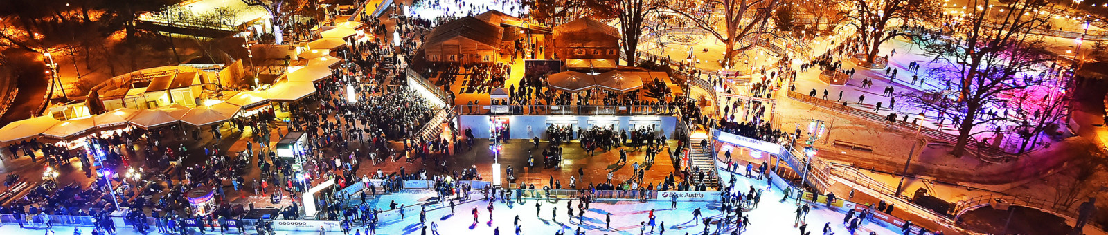     Ice skating at the Vienna Ice Dream 