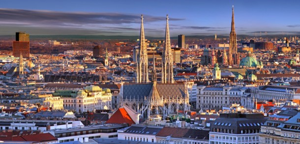     Wien. Blick über die Stadt / Wien