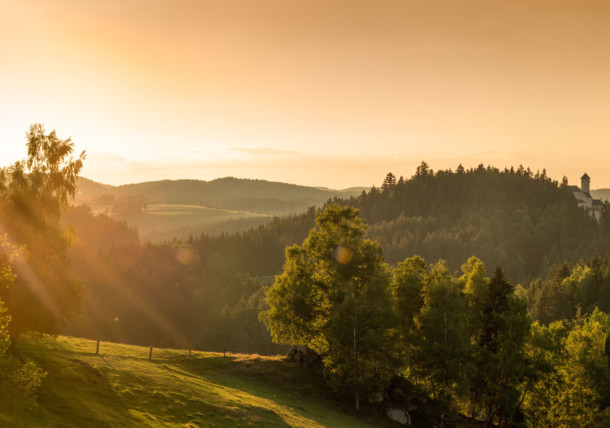     Waldviertel Panorama view Rappottenstein 