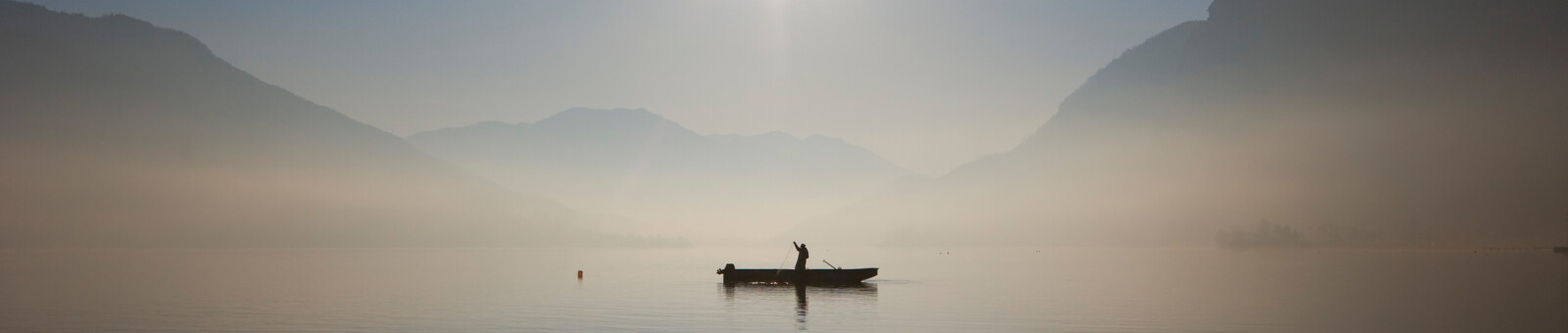     Pescar pe lacul Mondsee 