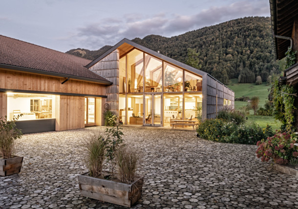     Architecture typique du Bregenzerwald 