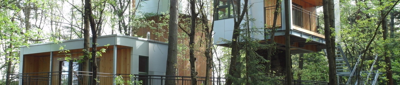     Hiške nad čerjo, nastanitve Baumhaus Lodge Schrems 