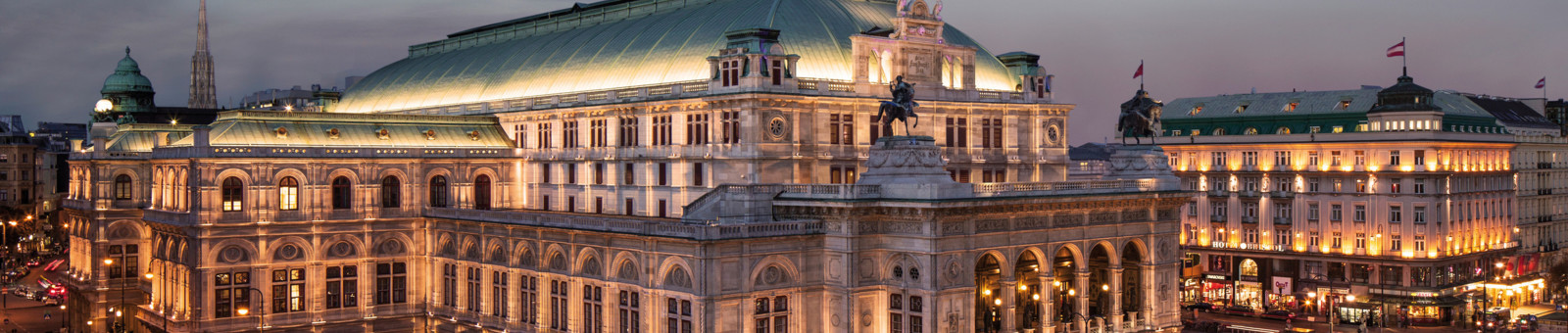     The majestic Vienna State Opera 