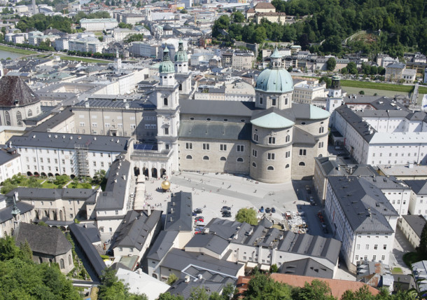     View of Salzburg city 
