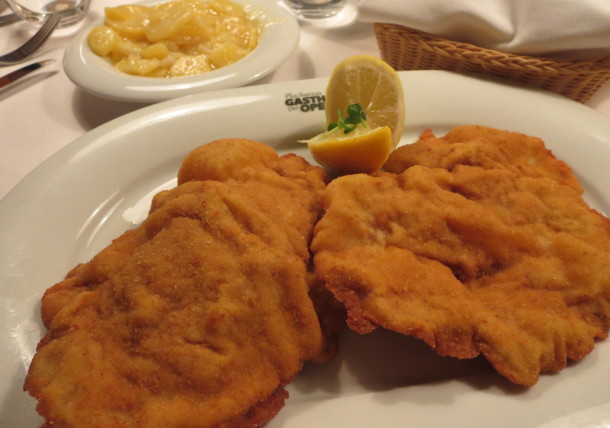    Wiener Schnitzel, Plachutta Restaurant 
