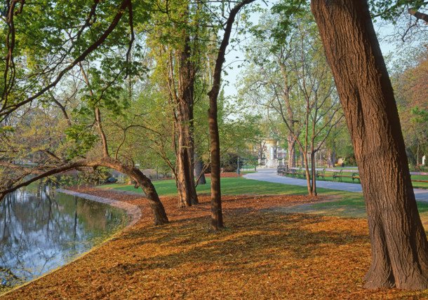     Stadtpark in autumn, Vienna 