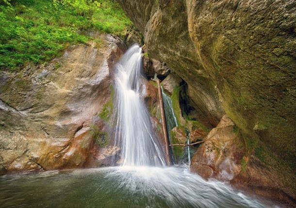     Rinnerberger Wasserfall in Oberösterreich / Rinnerberger Wasserfall