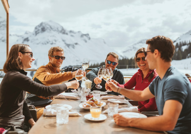     A mountain hut in the Arlberg region / Arlberg