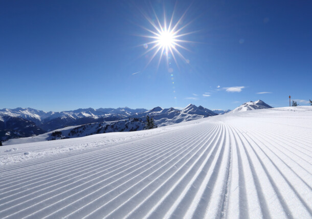     Fantastic piste conditions at the Skischaukel Grossarltal-Dorfgastein ski area 