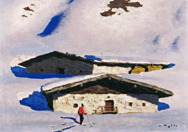     Skier, Alfons Walde / Leopold Museum Vienna