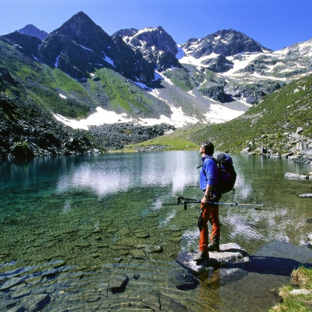 Hiking at Pitztal 