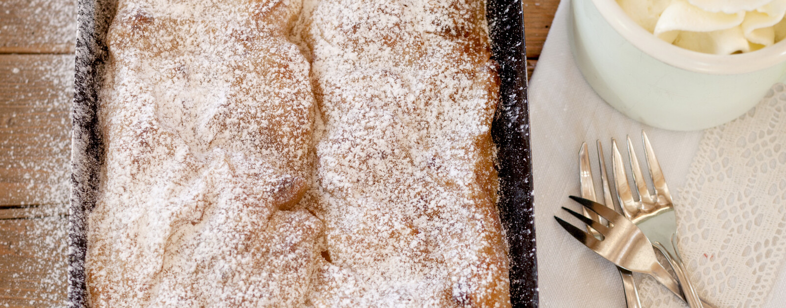 Apfelstrudel - el pastel de manzana original de Viena