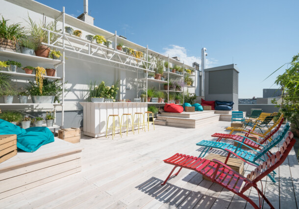     Rooftop Garden Hotel Ruby Marie / Wien