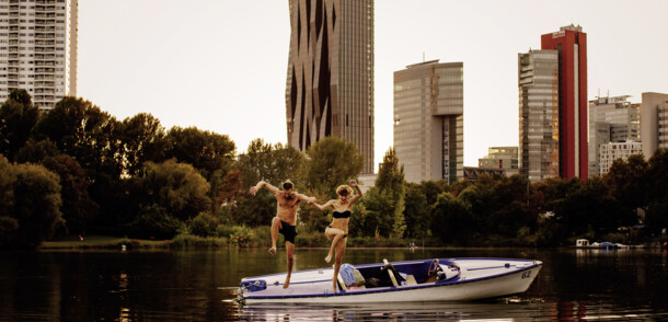     Badespaß auf der Alten Donau / Alte Donau Wien