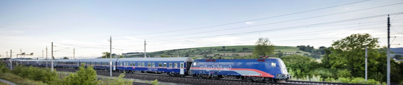     ÖBB Nightjet Außenansicht 