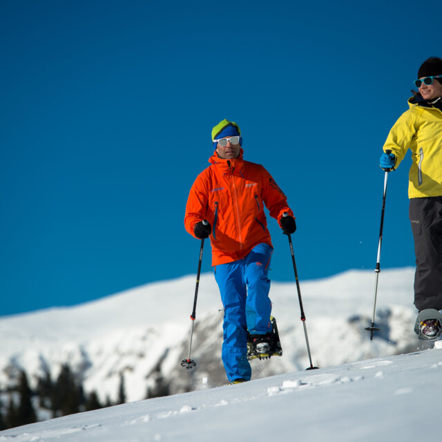 Snowshoe Hiking in Austria