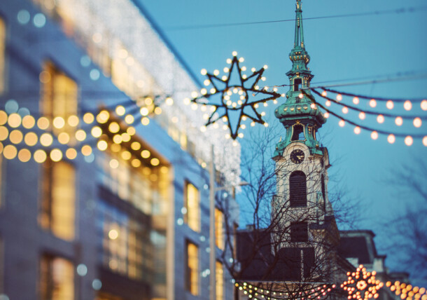     Christmas time in the city of Vienna 