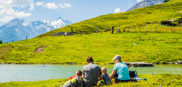     Hiking with the family in the Grossglockner region 