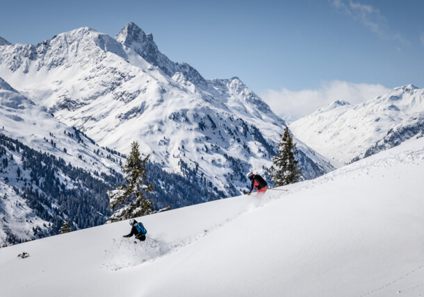     Freeriding in St. Anton am Arlberg 