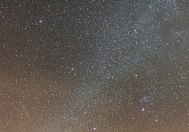     Milky Way, winter at Prebersee 