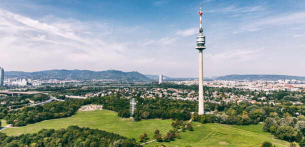 Discover Top 10 Things to Do in Vienna at Night - 10. Enjoy a dinner with a view at the Danube Tower 