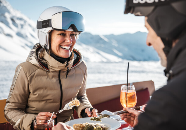     Gurgl ski area, culinary delights in Ötztal valley 